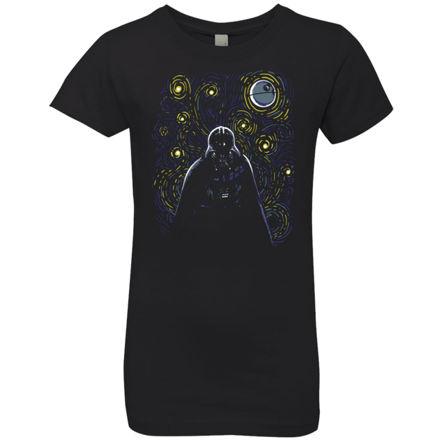 T-Shirts Black / YXS Starry Dark Side Girls Premium T-Shirt