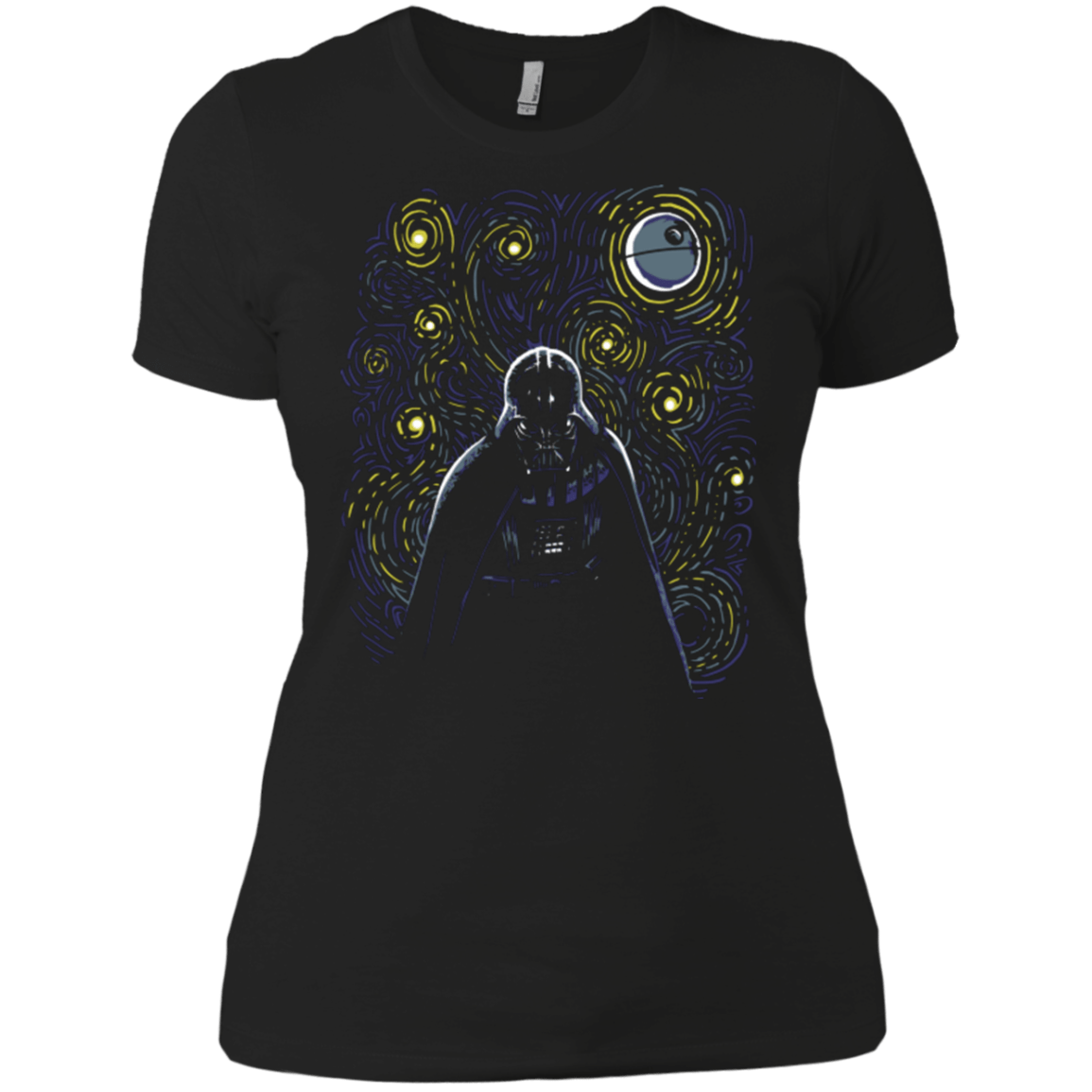 T-Shirts Black / X-Small Starry Dark Side Women's Premium T-Shirt