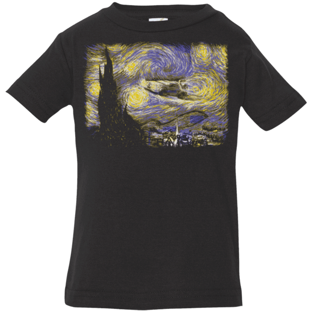 T-Shirts Black / 6 Months Starry Delorean Infant Premium T-Shirt