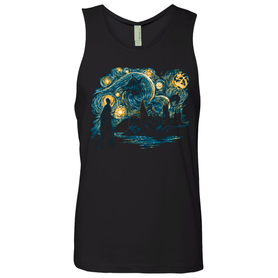 T-Shirts Black / S Starry Dementors Men's Premium Tank Top