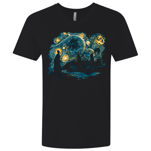 T-Shirts Black / X-Small Starry Dementors Men's Premium V-Neck