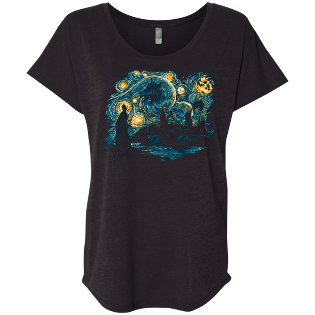 T-Shirts Vintage Black / X-Small Starry Dementors Triblend Dolman Sleeve