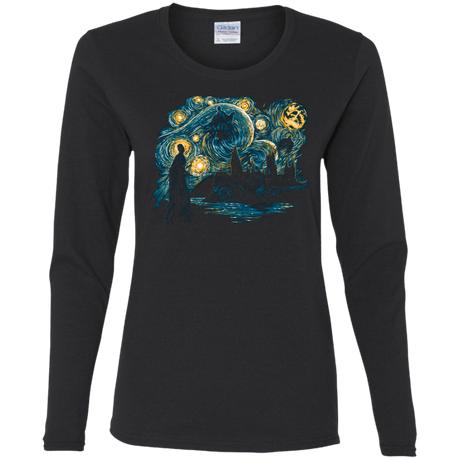 T-Shirts Black / S Starry Dementors Women's Long Sleeve T-Shirt