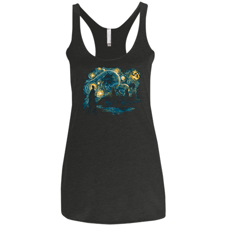T-Shirts Vintage Black / X-Small Starry Dementors Women's Triblend Racerback Tank