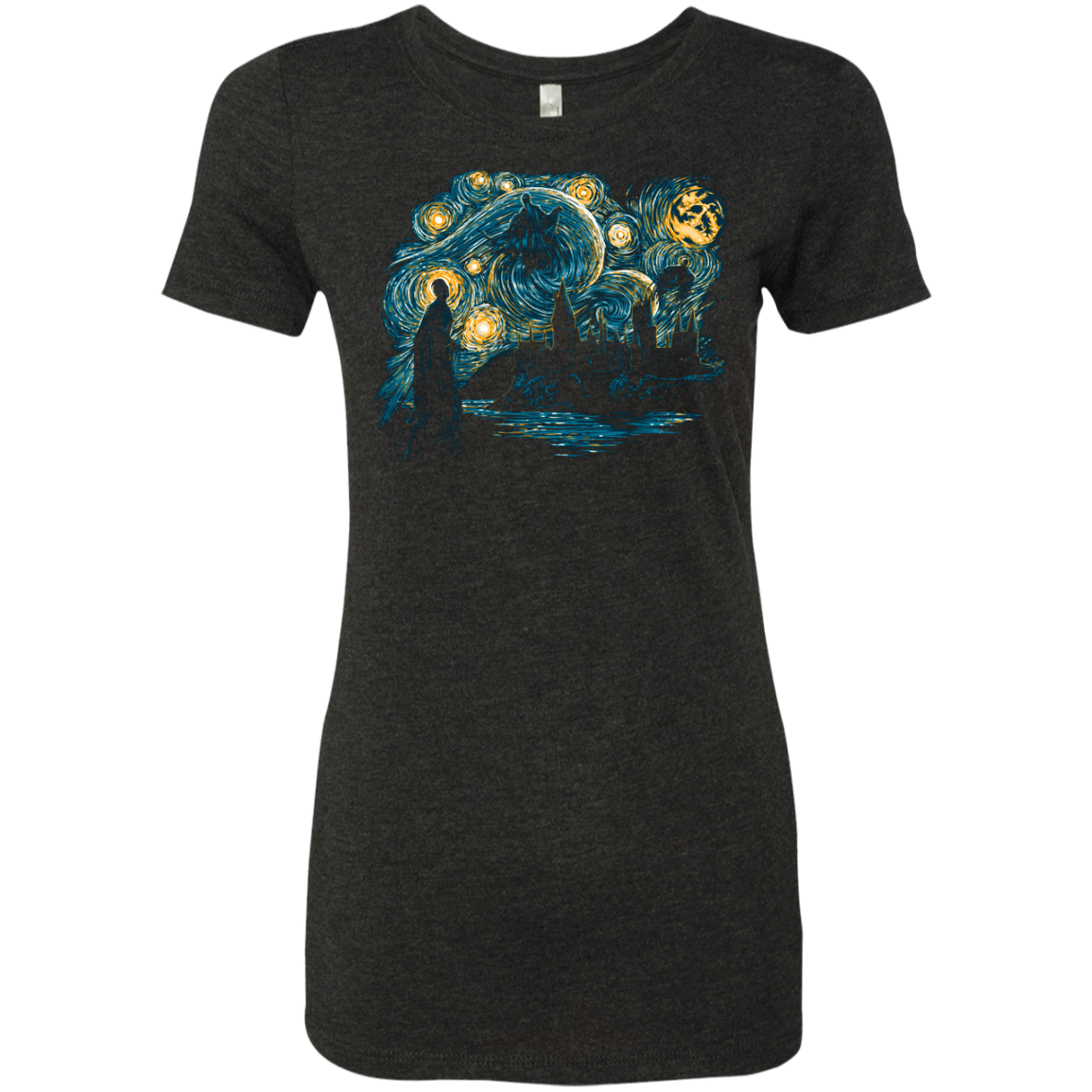 T-Shirts Vintage Black / S Starry Dementors Women's Triblend T-Shirt