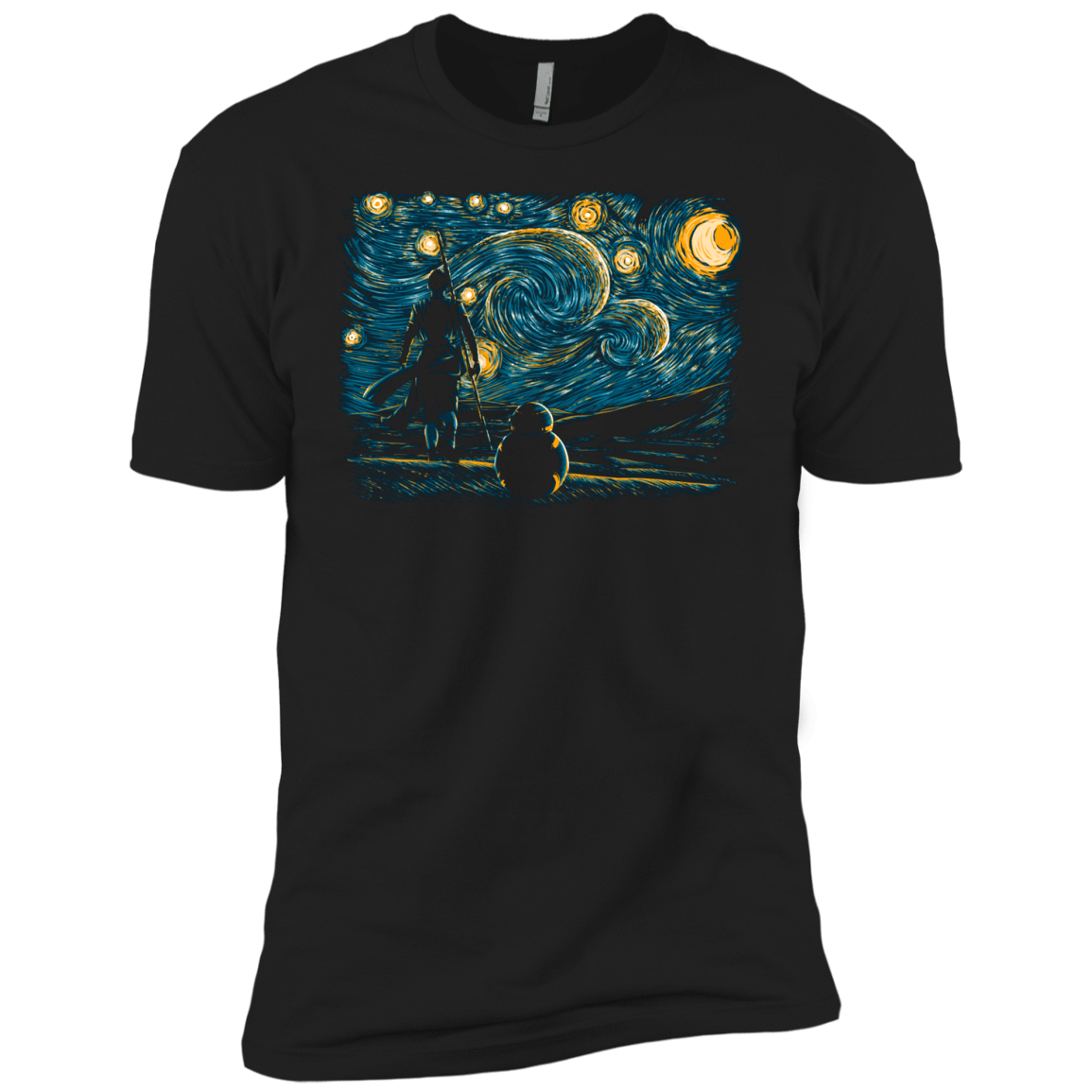 T-Shirts Black / YXS Starry Desert Boys Premium T-Shirt