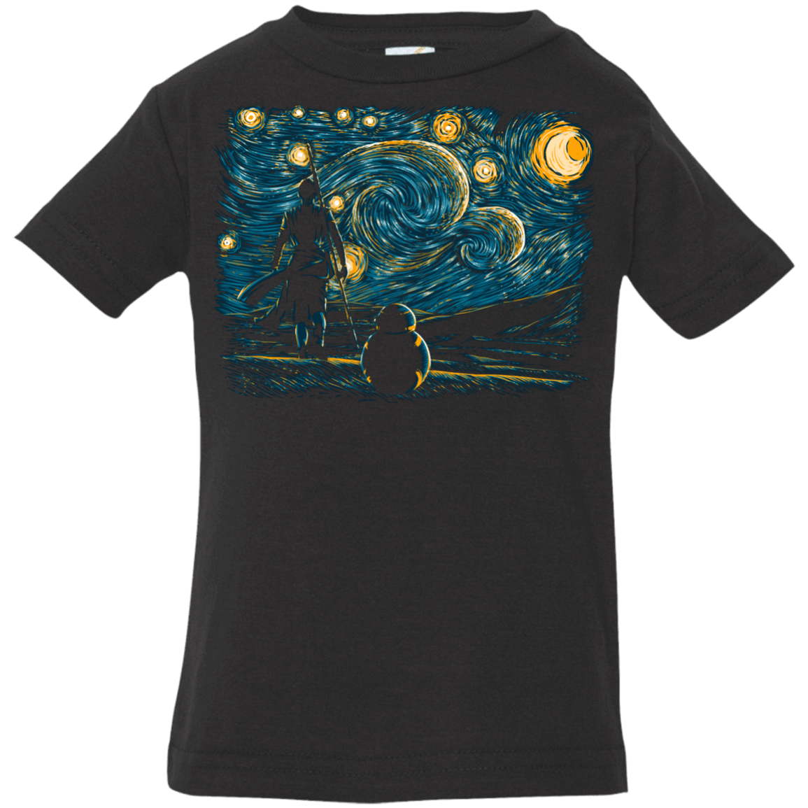 T-Shirts Black / 6 Months Starry Desert Infant Premium T-Shirt