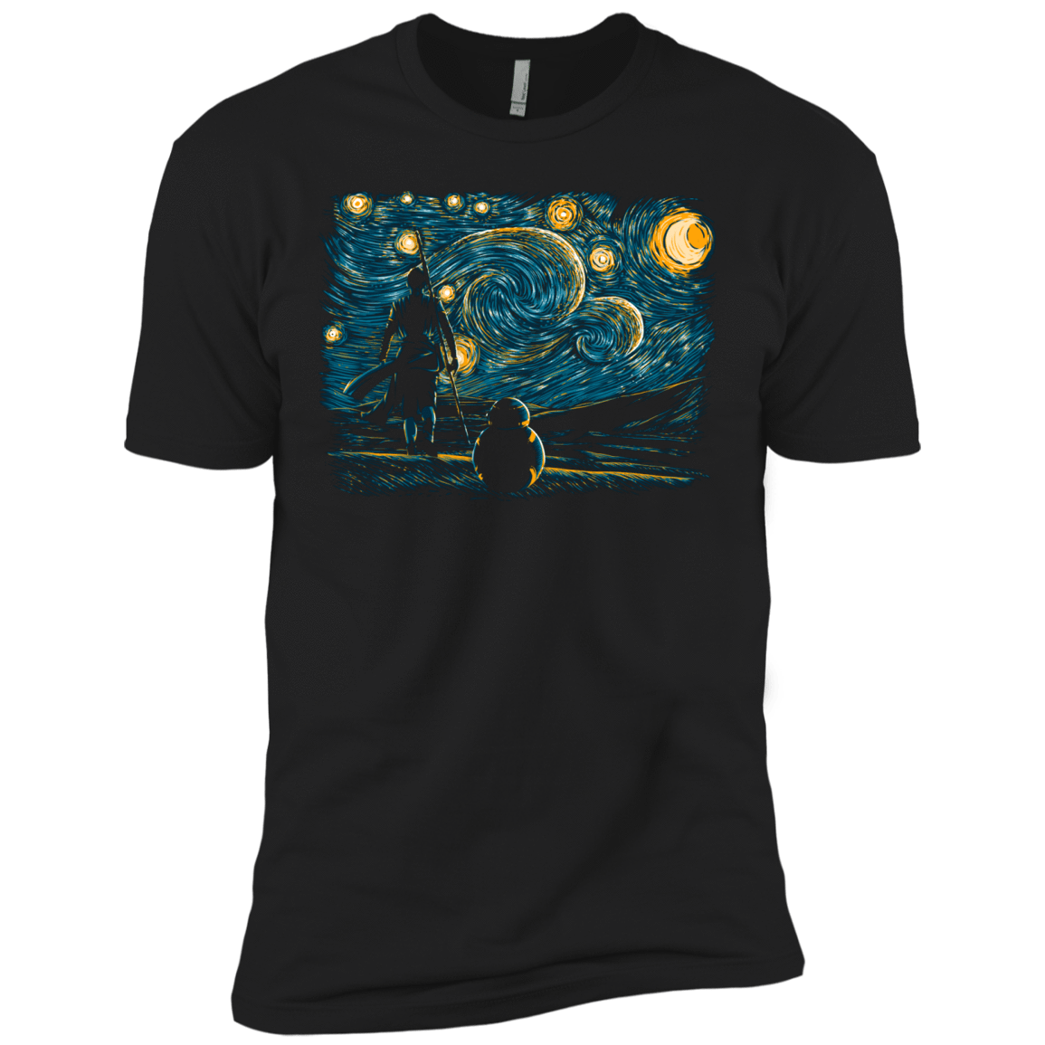 T-Shirts Black / X-Small Starry Desert Men's Premium T-Shirt