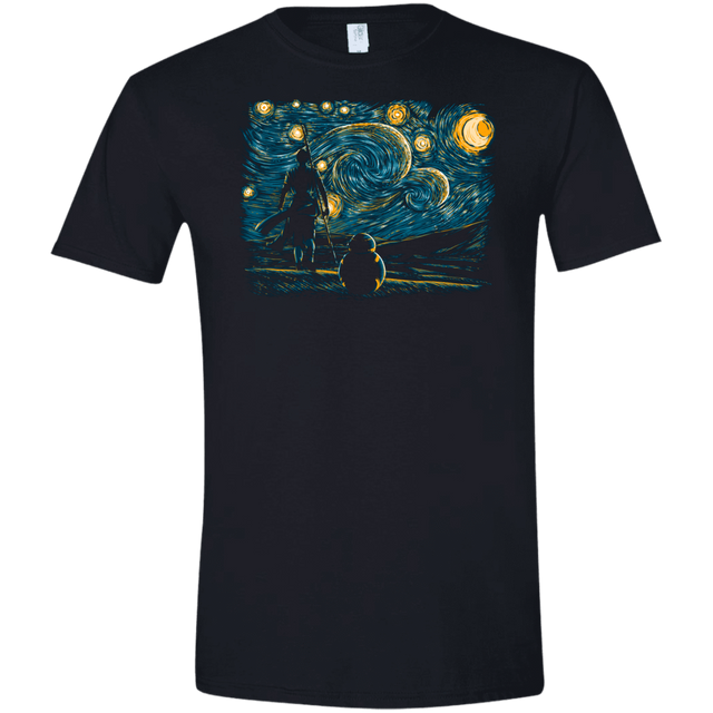 T-Shirts Black / X-Small Starry Desert Men's Semi-Fitted Softstyle