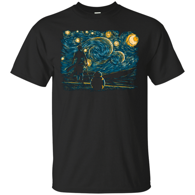 T-Shirts Black / S Starry Desert T-Shirt