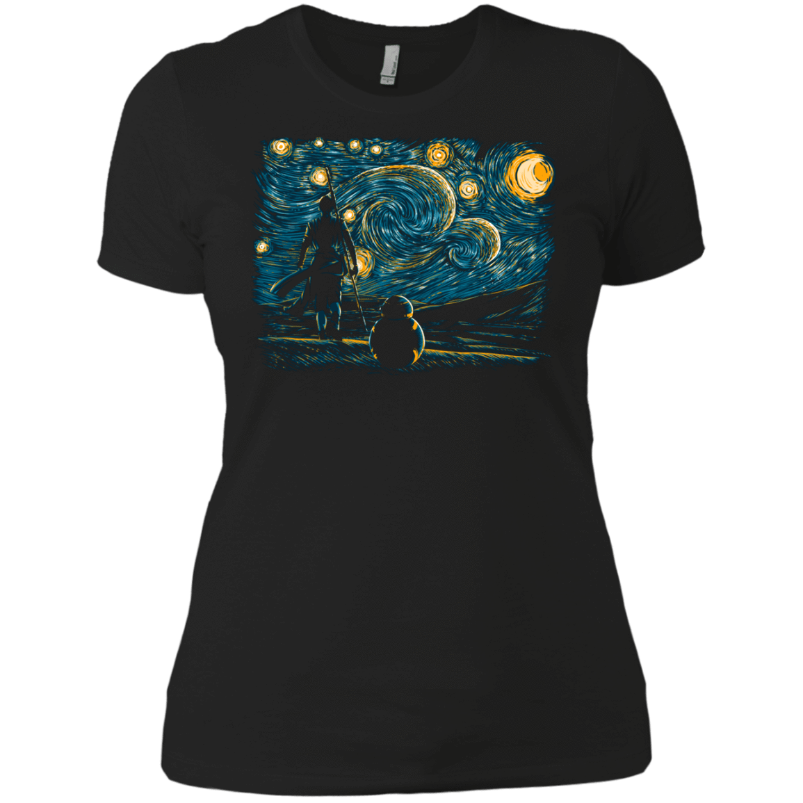 T-Shirts Black / X-Small Starry Desert Women's Premium T-Shirt
