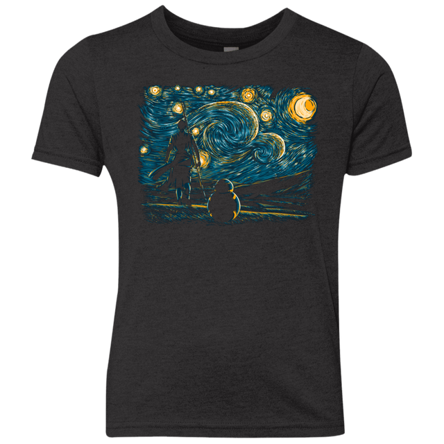 T-Shirts Vintage Black / YXS Starry Desert Youth Triblend T-Shirt