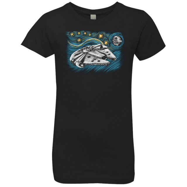 T-Shirts Black / YXS Starry Falcon Girls Premium T-Shirt