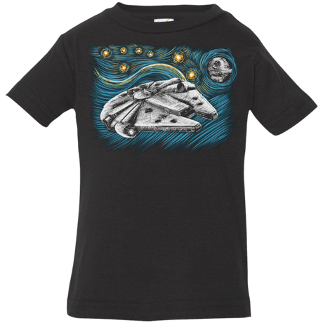 T-Shirts Black / 6 Months Starry Falcon Infant Premium T-Shirt