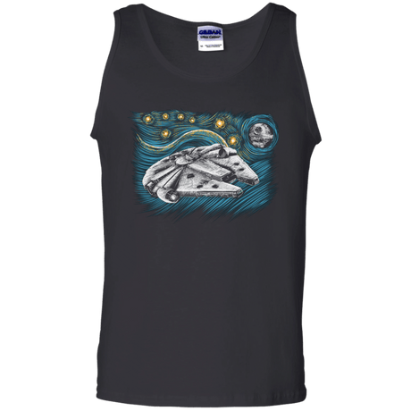 T-Shirts Black / S Starry Falcon Men's Tank Top