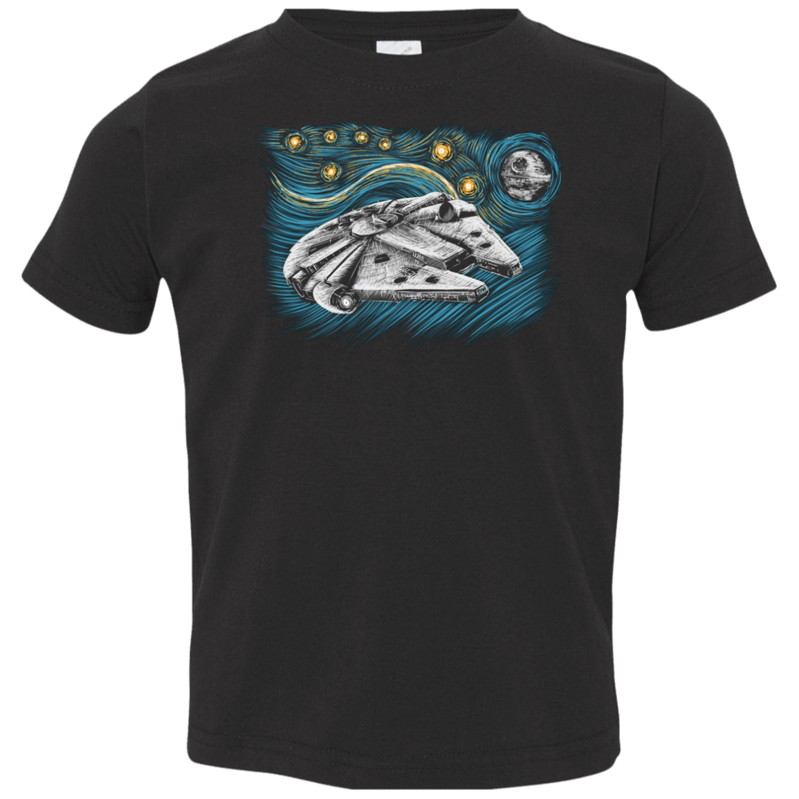 T-Shirts Black / 2T Starry Falcon Toddler Premium T-Shirt