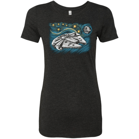 T-Shirts Vintage Black / S Starry Falcon Women's Triblend T-Shirt
