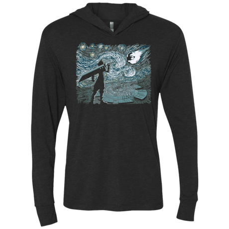 T-Shirts Vintage Black / X-Small Starry Fantasy 2 Triblend Long Sleeve Hoodie Tee