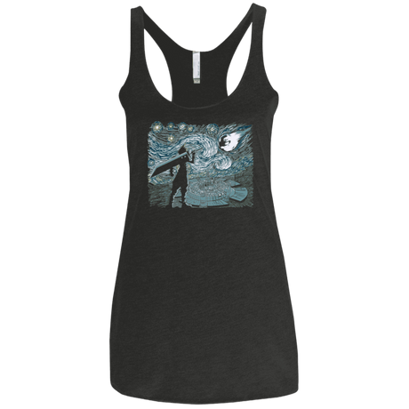 T-Shirts Vintage Black / X-Small Starry Fantasy 2 Women's Triblend Racerback Tank