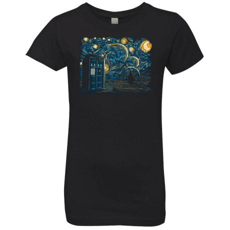 T-Shirts Black / YXS Starry Gallifrey Girls Premium T-Shirt