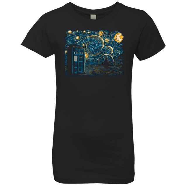 T-Shirts Black / YXS Starry Gallifrey Girls Premium T-Shirt