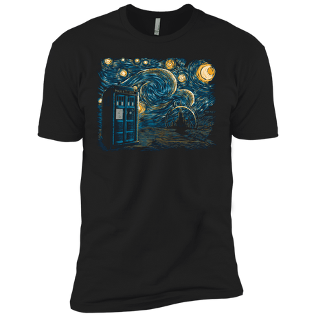 T-Shirts Black / X-Small Starry Gallifrey Men's Premium T-Shirt