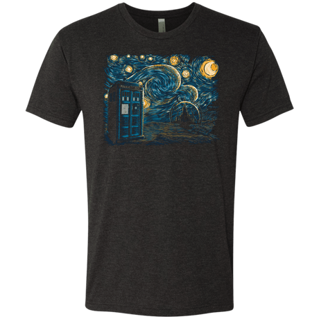 T-Shirts Vintage Black / Small Starry Gallifrey Men's Triblend T-Shirt