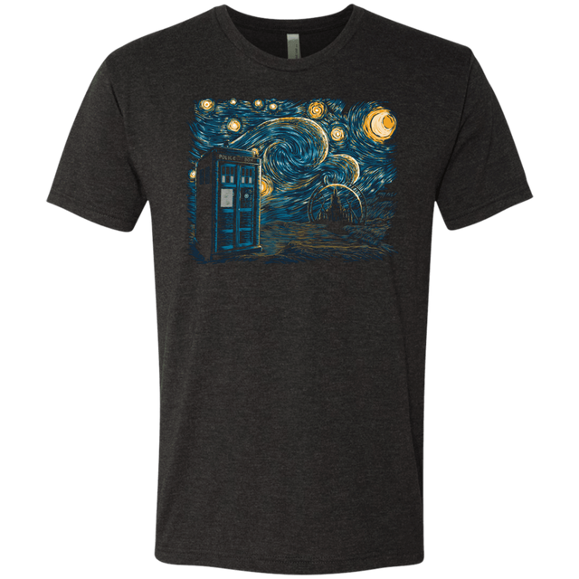 T-Shirts Vintage Black / Small Starry Gallifrey Men's Triblend T-Shirt