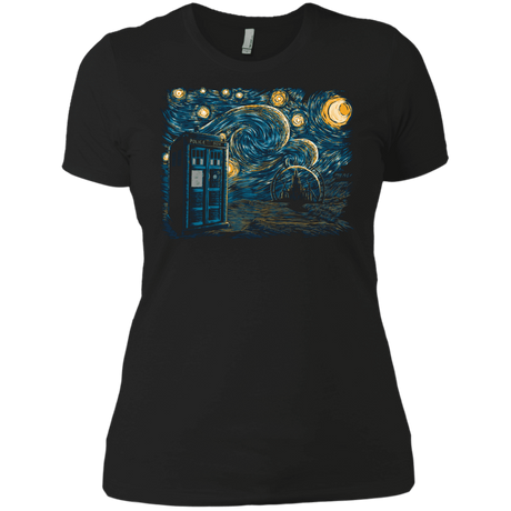 T-Shirts Black / X-Small Starry Gallifrey Women's Premium T-Shirt
