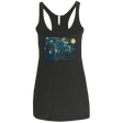 T-Shirts Vintage Black / X-Small Starry Gallifrey Women's Triblend Racerback Tank