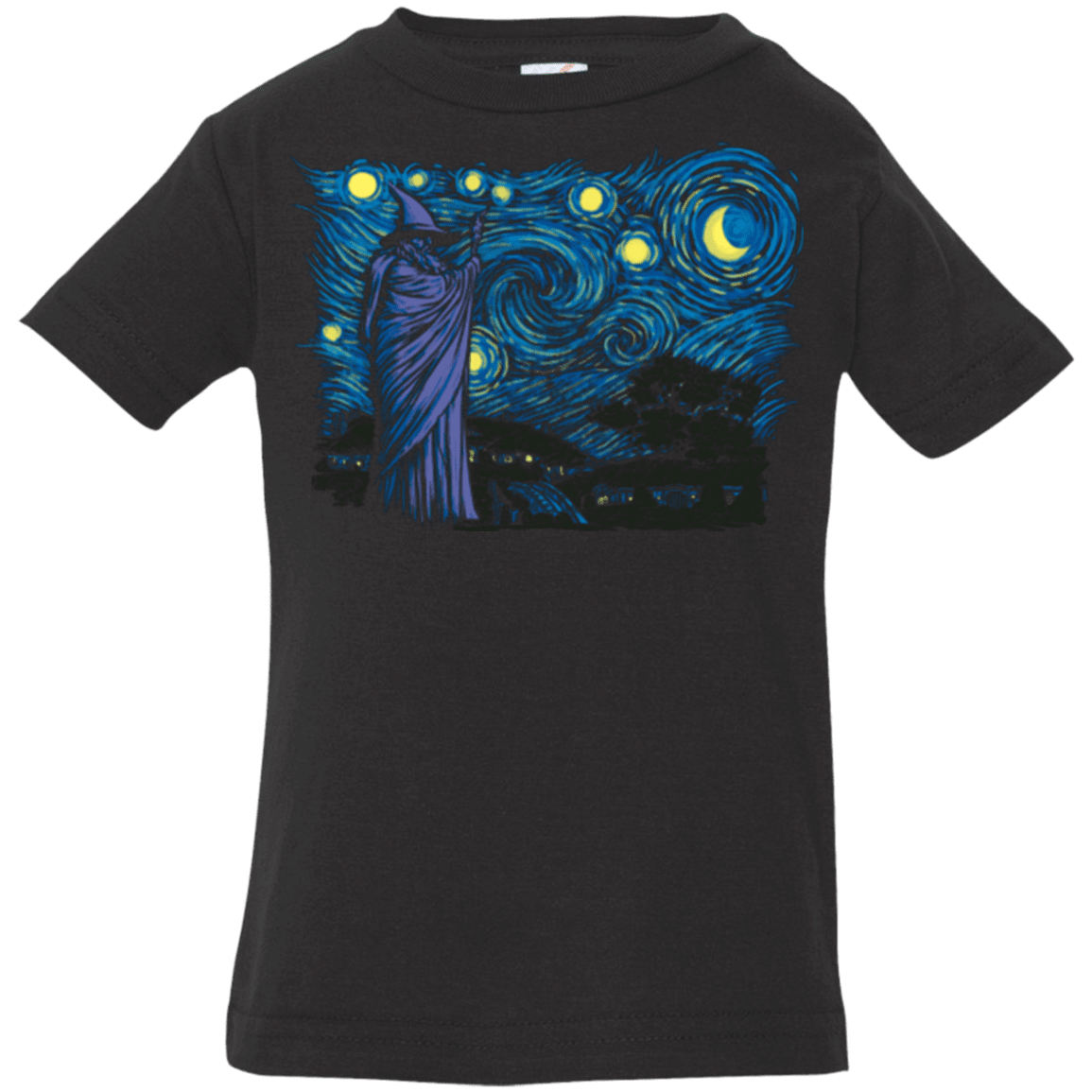 T-Shirts Black / 6 Months Starry Hobbiton Infant Premium T-Shirt