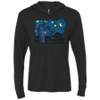 T-Shirts Vintage Black / X-Small Starry Hobbiton Triblend Long Sleeve Hoodie Tee