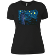 T-Shirts Black / X-Small Starry Hobbiton Women's Premium T-Shirt