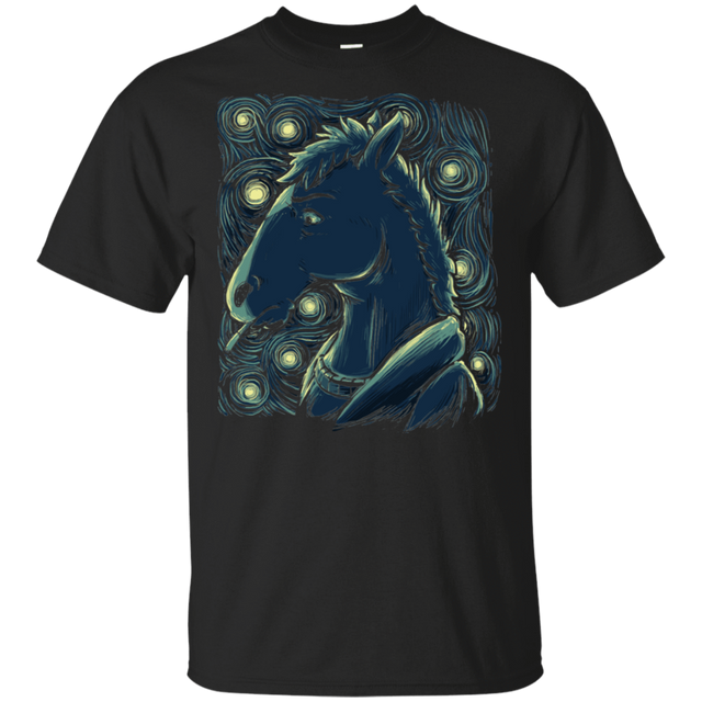 T-Shirts Black / S Starry Horse T-Shirt