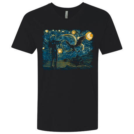 T-Shirts Black / X-Small Starry Hunt Men's Premium V-Neck