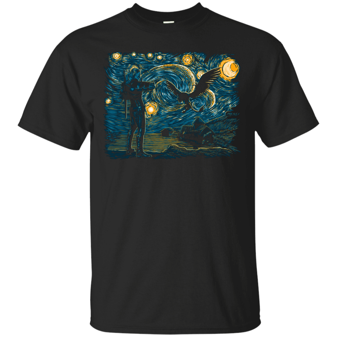 T-Shirts Black / Small Starry Hunt T-Shirt
