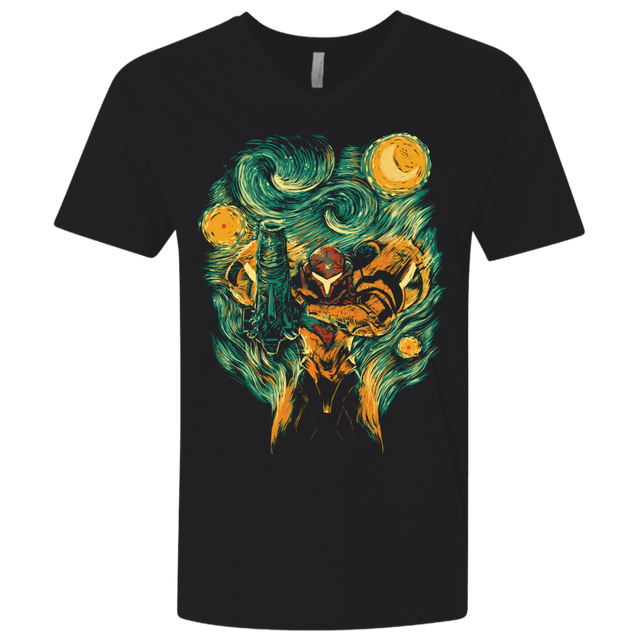 T-Shirts Black / X-Small Starry Hunter Men's Premium V-Neck