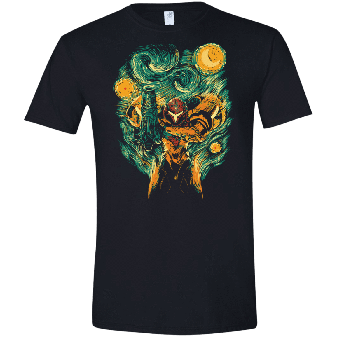 T-Shirts Black / X-Small Starry Hunter Men's Semi-Fitted Softstyle