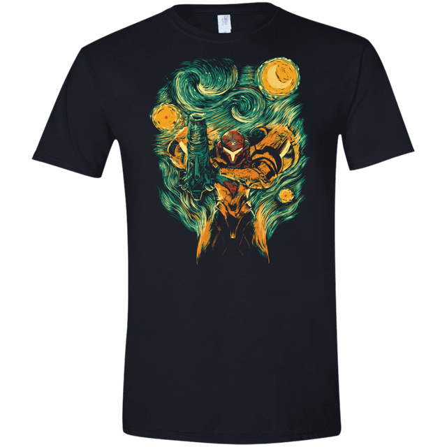 T-Shirts Black / X-Small Starry Hunter Men's Semi-Fitted Softstyle