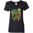 T-Shirts Black / S Starry Hunter Women's V-Neck T-Shirt