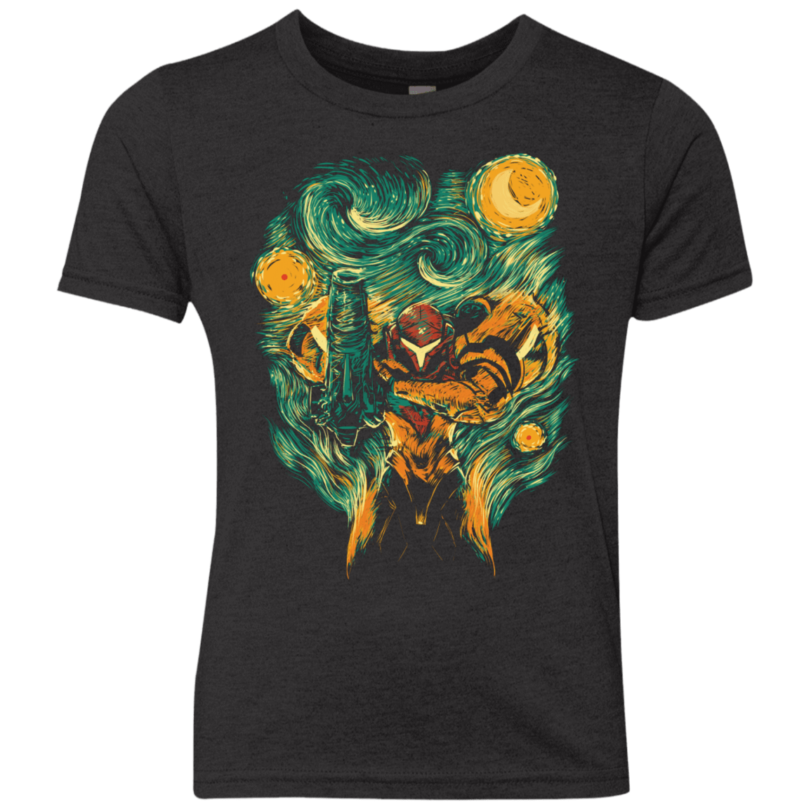 T-Shirts Vintage Black / YXS Starry Hunter Youth Triblend T-Shirt