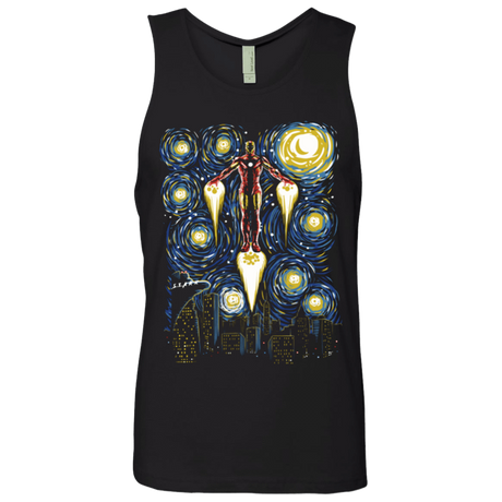 T-Shirts Black / Small Starry Iron Men's Premium Tank Top