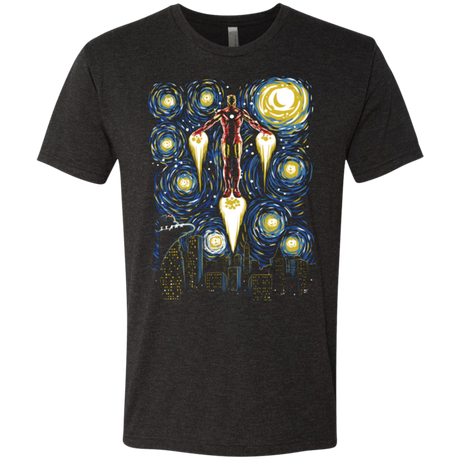 T-Shirts Vintage Black / Small Starry Iron Men's Triblend T-Shirt