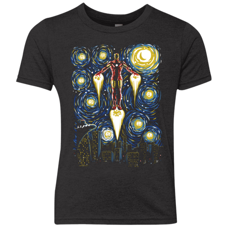 T-Shirts Vintage Black / YXS Starry Iron Youth Triblend T-Shirt