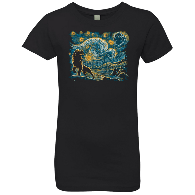 T-Shirts Black / YXS Starry King Girls Premium T-Shirt