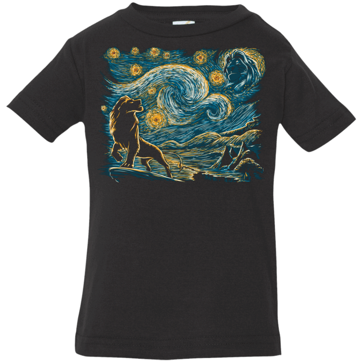 T-Shirts Black / 6 Months Starry King Infant Premium T-Shirt