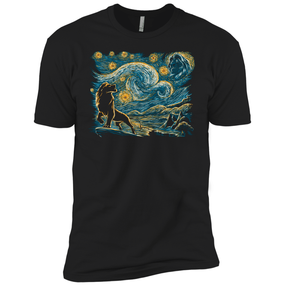 T-Shirts Black / X-Small Starry King Men's Premium T-Shirt