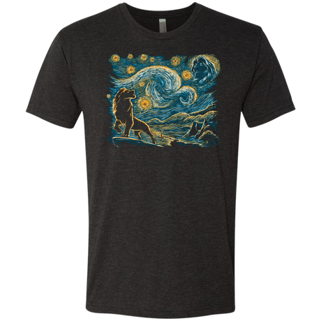 T-Shirts Vintage Black / S Starry King Men's Triblend T-Shirt