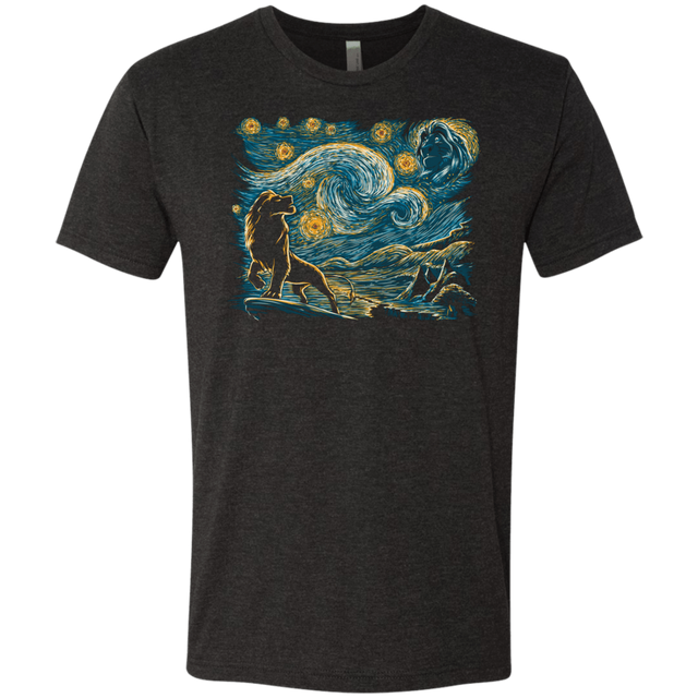 T-Shirts Vintage Black / S Starry King Men's Triblend T-Shirt