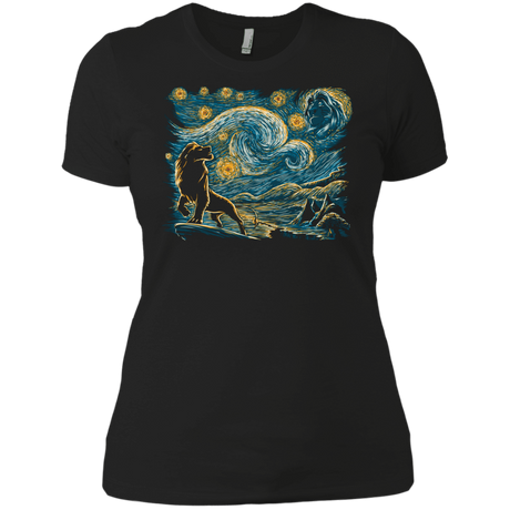 T-Shirts Black / X-Small Starry King Women's Premium T-Shirt